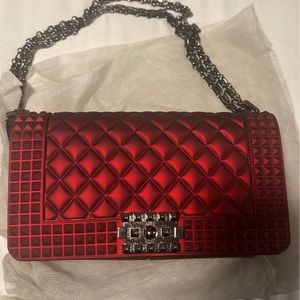 Jelly crossbody beautiful red